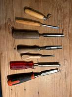 Gutsen en beitels lot 13 stuks zie fotos, Doe-het-zelf en Bouw, Ophalen of Verzenden, Zo goed als nieuw