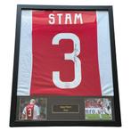Jaap Stam gesigneerd Ajax thuisshirt, Verzamelen, Sportartikelen en Voetbal, Verzenden, Nieuw, Shirt