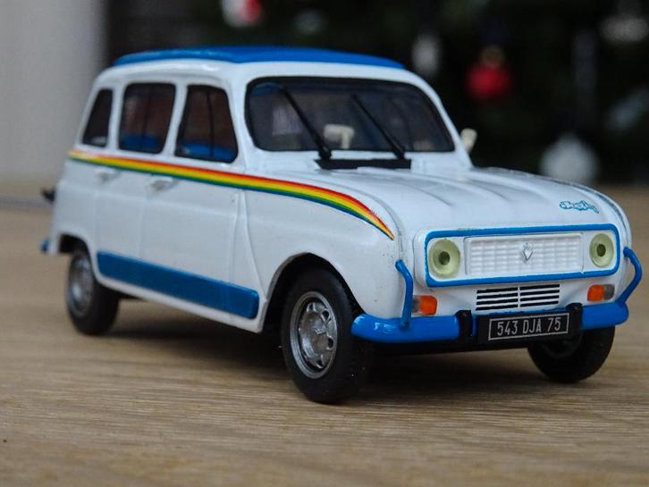 1981 Renault 4 Jogging - 1/43, Hobby en Vrije tijd, Modelauto's | 1:43, Zo goed als nieuw, Auto, Ophalen of Verzenden