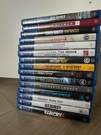 PS4 + 2 CONTROLLERS + 15 GAMES, Games en Spelcomputers, Games | Sony PlayStation 4, Ophalen, Gebruikt, Overige genres, 2 spelers