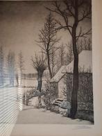 Gravure Emiel De Cooman, Enlèvement