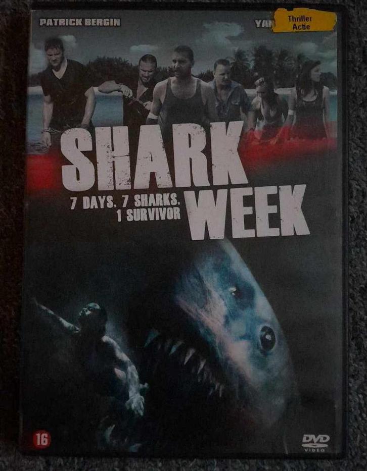 Shark week, Cd's en Dvd's, Dvd's | Horror, Gebruikt, Overige genres, Vanaf 16 jaar, Ophalen of Verzenden
