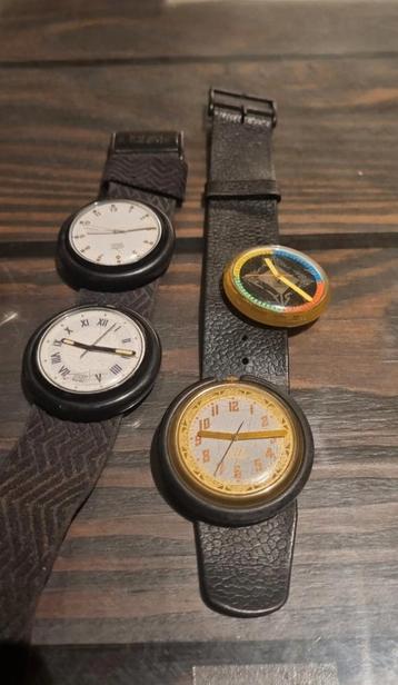 4x pop swatch watches beschikbaar voor biedingen
