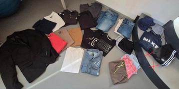 Pakket mannen kledij (verschillende merken) beschikbaar voor biedingen