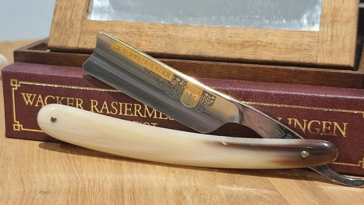 NOS Wacker Jugendstil 15/16 #20/33 open scheermes, Antiek en Kunst, Curiosa en Brocante, Ophalen of Verzenden