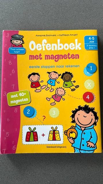 Oefenboek met magneten - Annemie Bosmans en Kathleen Amant, Boeken, Gelezen, Non-fictie, Jongen of Meisje, Kathleen Amant + Annemie Bosmans