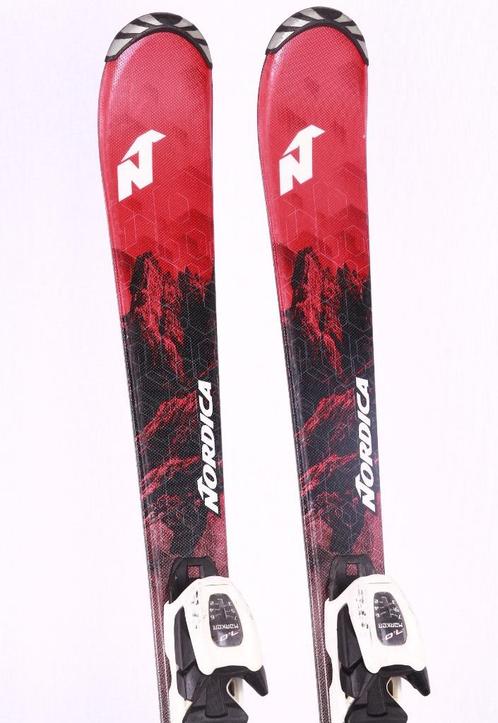 Skis pour enfants NORDICA NAVIGATOR TEAM 120 130 cm, noir/ro, Sports & Fitness, Ski & Ski de fond, Utilisé, Skis, Nordica, Carving