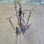 Smeedijzeren haard set met bijhorende tools, Huis en Inrichting, Ophalen, Gebruikt, Inzethaard, Houthaard