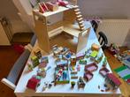 Haba poppenhuis en set, Ophalen, Zo goed als nieuw, Poppenhuis
