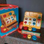 Fisher price, retro kassa met de 6 munten  *VINTAGE*, Kinderen en Baby's, Speelgoed | Fisher-Price, Ophalen of Verzenden