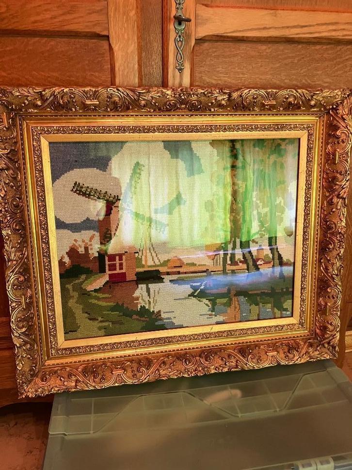 Vintage schilderijen, Antiek en Kunst, Kunst | Schilderijen | Klassiek, Ophalen