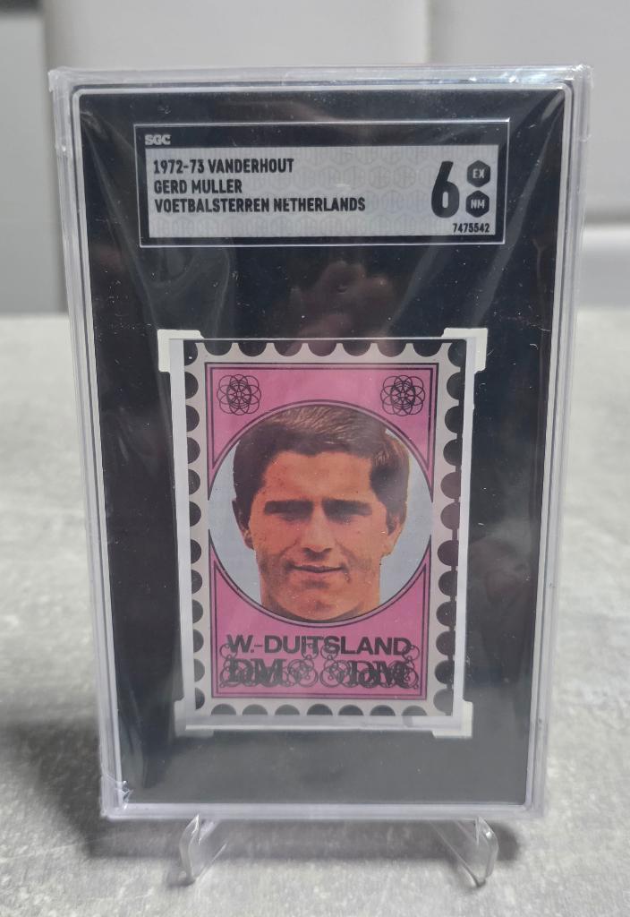 NO Panini+GERD MULLER+SGC 6+Muller+Vanderhout, Collections, Articles de Sport & Football, Comme neuf, Affiche, Image ou Autocollant