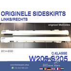 W205 S205 DORPEL LIJST LINKS RECHTS Mercedes C Klasse ZIJSKI, Gebruikt, Mercedes-Benz, Links, Ophalen of Verzenden