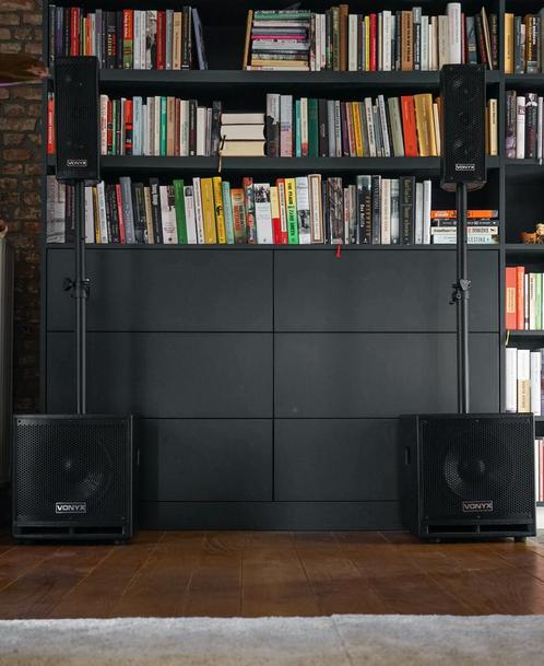 VONYX VX1000BT, Audio, Tv en Foto, Luidsprekerboxen, Zo goed als nieuw, Complete surroundset, 120 watt of meer, Overige merken