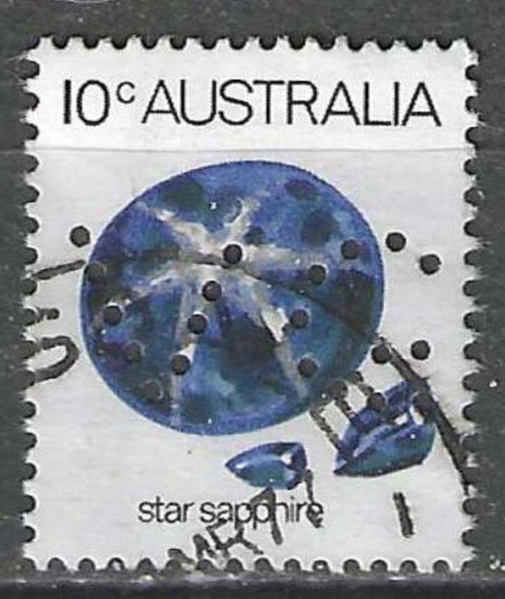 Australie 1974 - Yvert 546perf - Mineralen (ST), Postzegels en Munten, Postzegels | Oceanië, Gestempeld, Verzenden