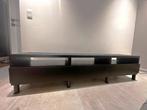TV Meubel, Ophalen, Glas, 150 tot 200 cm, Zo goed als nieuw
