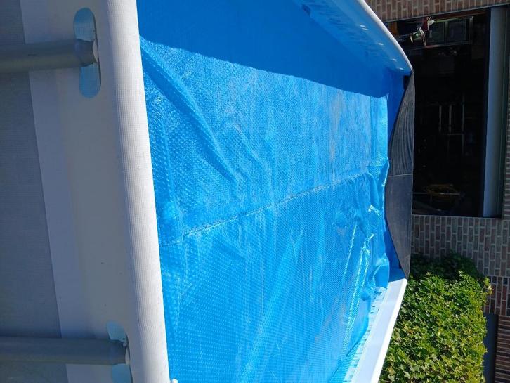 Te koop zwembad, Tuin en Terras, Zwembaden, Zo goed als nieuw, Opzetzwembad, 120 cm of meer, 400 cm of meer, 200 tot 300 cm, Rechthoekig