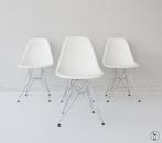 Vitra Eames Witte DSR stoelen, Ophalen of Verzenden, Wit, Zo goed als nieuw