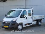 Opel Movano 140PK 3 zijdige Kipper Dubbel Cabine Airco Cruis, Auto's, Stof, Euro 6, 4 cilinders, Bedrijf