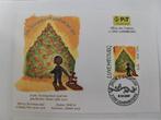 Kerstmis postkaart Luxemburgse Post, Ophalen of Verzenden, Gestempeld