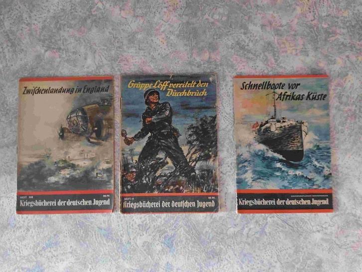 Jeugd Duitsland Wehrmacht Kriegsmarine Luftwaffe Boek School, Boeken, Oorlog en Militair, Gelezen, Algemeen, Tweede Wereldoorlog