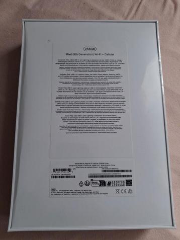 Ipad 9 256gb wifi + 5g beschikbaar voor biedingen