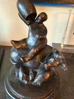 Beeld in brons borrelmanneke, Antiquités & Art, Enlèvement ou Envoi, Bronze