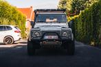 Land Rover Defender 110 TD5 15P, Auto's, 90 kW, Zwart, Leder en Stof, SUV of Terreinwagen