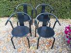 4 vintage Maxmo Ikea design stoelen, Huis en Inrichting, Stoelen, Ophalen, Gebruikt, Metaal