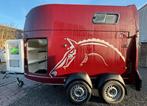 Bockmann XL 2 p zadelkamer 2012 top staat, Dieren en Toebehoren, Ophalen, Zo goed als nieuw, Polyester, 2-paards trailer