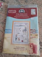 Borduurpatroon seaside sampler, Ophalen of Verzenden, Nieuw, Patroon