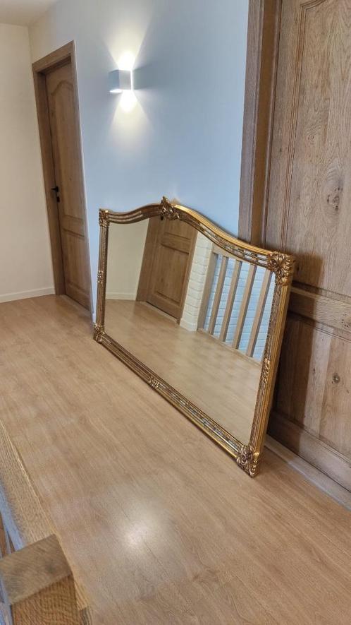 Neoklassieke spiegel, Huis en Inrichting, Woonaccessoires | Spiegels, Zo goed als nieuw, 125 cm of meer, 100 tot 150 cm, Rechthoekig