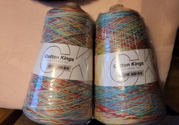 2x laine multicolore  beschikbaar voor biedingen