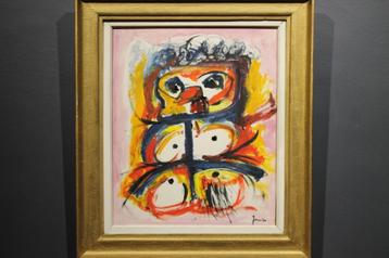 gouache aquarel jorn, Antiek en Kunst, Kunst | Schilderijen | Modern, Ophalen of Verzenden