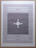 MICHEL SEUPHOR / HEXAGRAMMES YI-KING / ZW-W LITHO / 75x55cm, Antiek en Kunst, Ophalen of Verzenden
