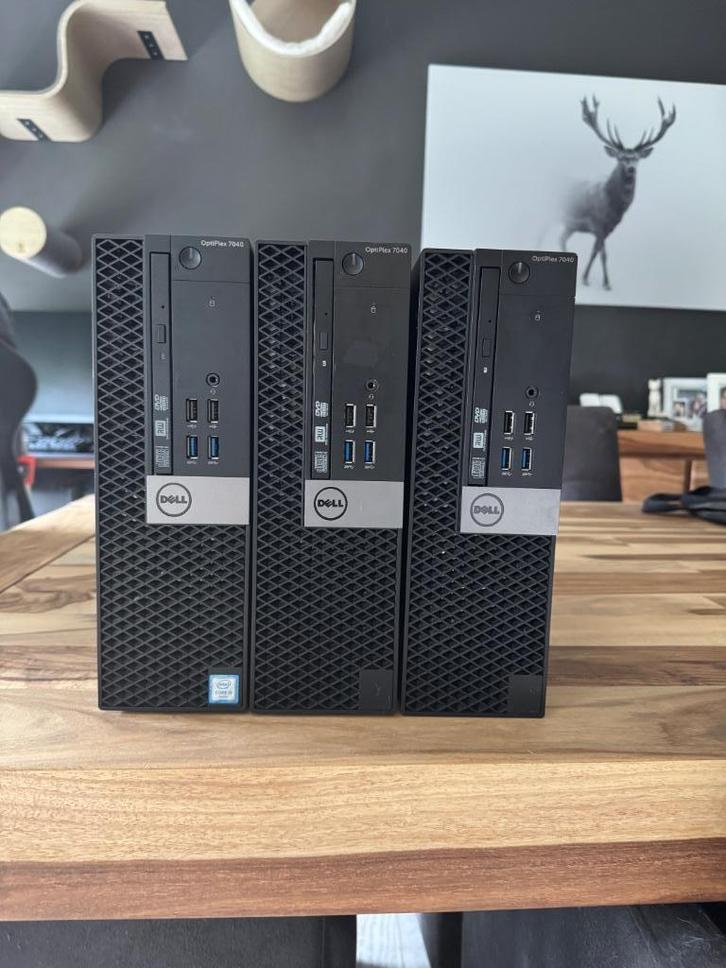 Dell optiplex 7040 SFF (3stuks beschikbaar ), Computers en Software, Desktop Pc's, Gebruikt, 3 tot 4 Ghz, SSD, 8 GB, Ophalen