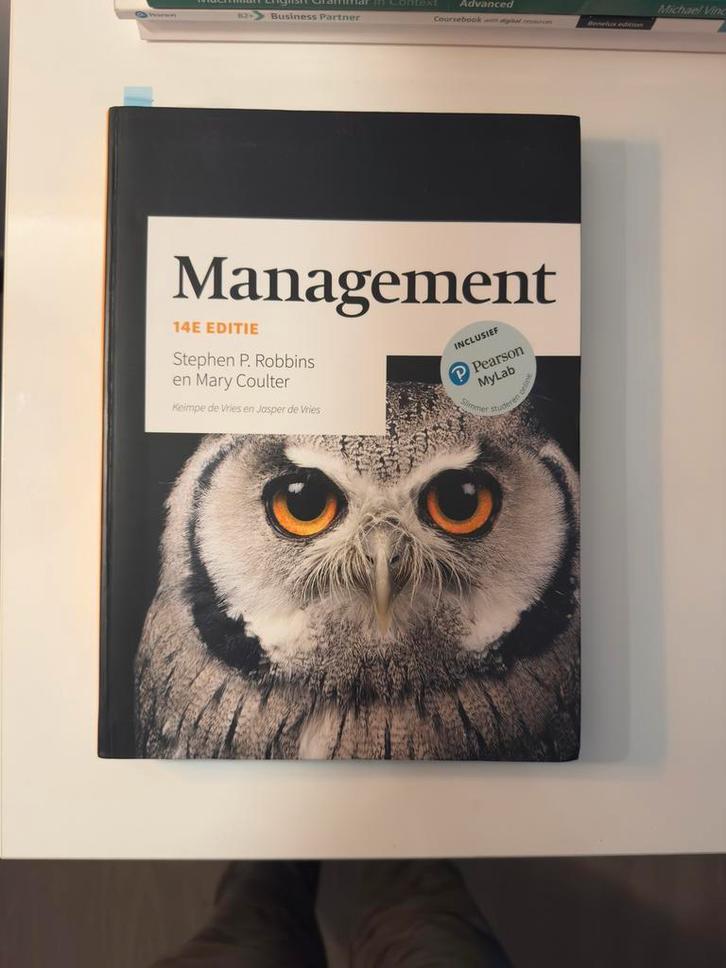 Stephen P. Robbins - Management, Livres, Livres scolaires, Néerlandais, Enlèvement ou Envoi