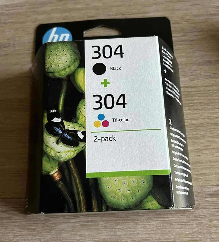 HP 304 2pack cartridges, Computers en Software, Printerbenodigdheden, Nieuw, Cartridge, Ophalen
