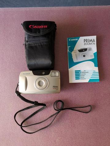 Vintage - Canon - Prima zoom 76 analoge camera Canon. 