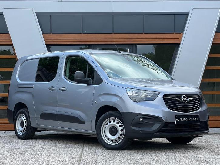 Opel Combo '20 - AUTOMAAT - DUBBEL CABINE - GARANTIE, Auto's, Bestelwagens en Lichte vracht, Bedrijf, Te koop, ABS, Achteruitrijcamera