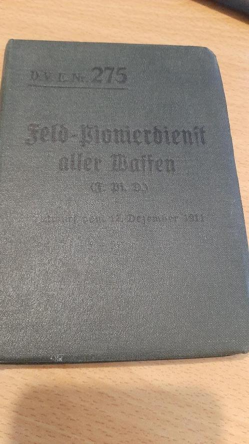 D.V.E.Nr.275 Feld-Pionierdienst aller Waffen (Duitsland 1911, Boeken, Oorlog en Militair, Zo goed als nieuw, Landmacht, Voor 1940