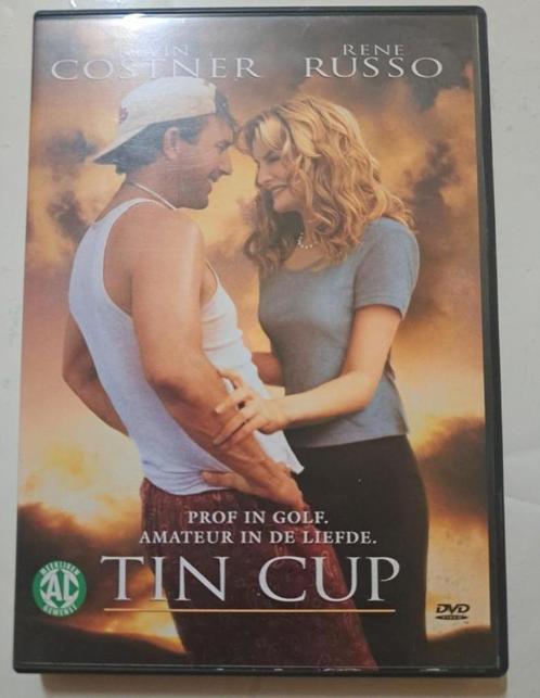 Tin Cup (1996), Cd's en Dvd's, Dvd's | Komedie, Zo goed als nieuw, Romantische komedie, Alle leeftijden, Ophalen of Verzenden