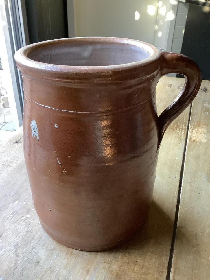 Oude Franse greskruik ,waterkan., Antiek en Kunst, Curiosa en Brocante, Ophalen of Verzenden