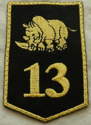Embleem, Mouw, DT2000, 13 Gemechaniseerde Brigade, KL.(Nr.9) beschikbaar voor biedingen
