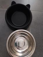 Kattenvoer bakjes water en brokken., Dieren en Toebehoren, Ophalen of Verzenden