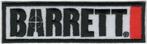 Barrett stoffen opstrijk patch embleem, Verzamelen, Kleding en Patronen, Verzenden, Nieuw