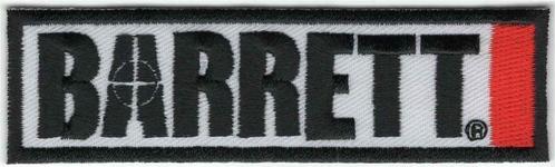 Barrett stoffen opstrijk patch embleem, Verzamelen, Kleding en Patronen, Nieuw, Verzenden