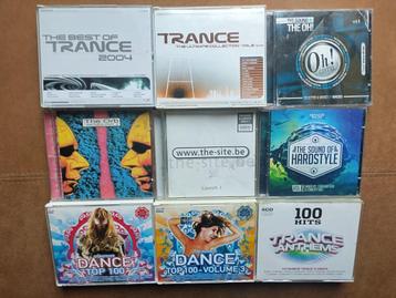 CD * DANCE-TRANCE-RETRO-HITS ... * 10 € PER CD BOX beschikbaar voor biedingen