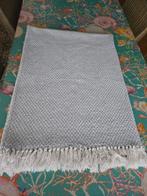 Dikke plaid multicolor blauw/wit in perfecte staat, Ophalen of Verzenden, Zo goed als nieuw, Blauw