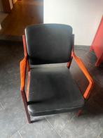 Zetel stoel vintage, Ophalen, Zo goed als nieuw